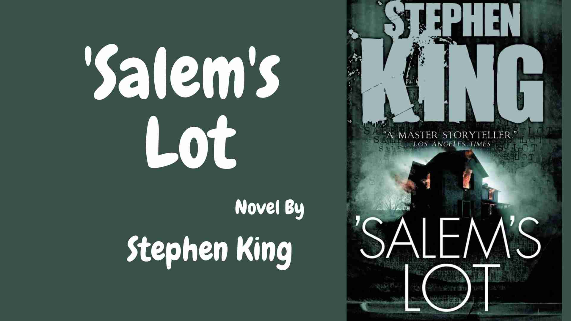 salems lot stephen king book cover